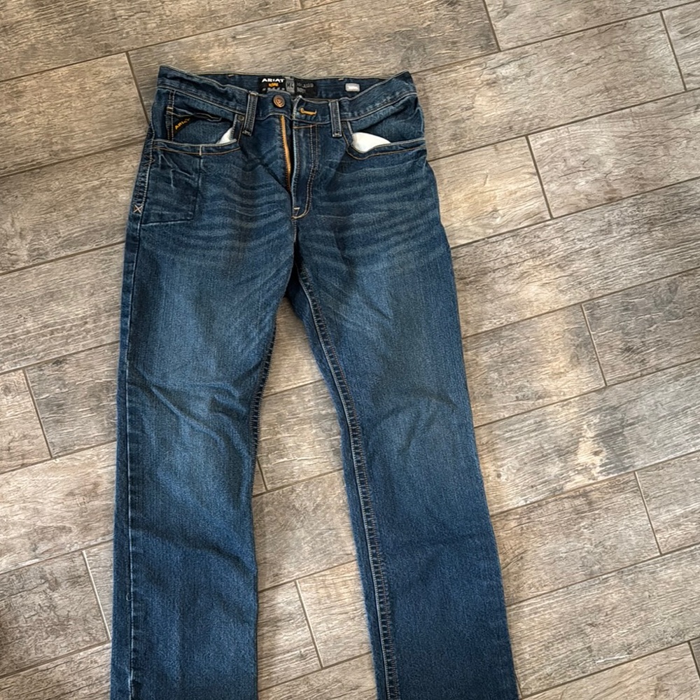 M4 Ariat Men's Bootcut Jeans - Dark Blue